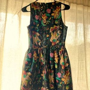 TOPSHOP Leather Dress